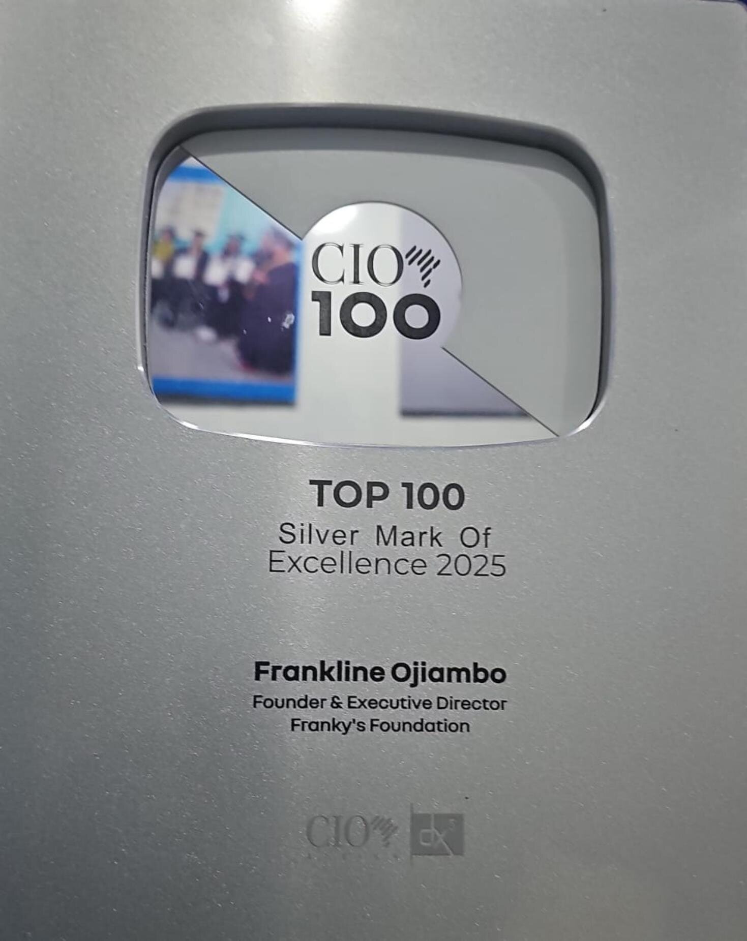 CIO100 Top 100 Silver Mark of Excellence 2025