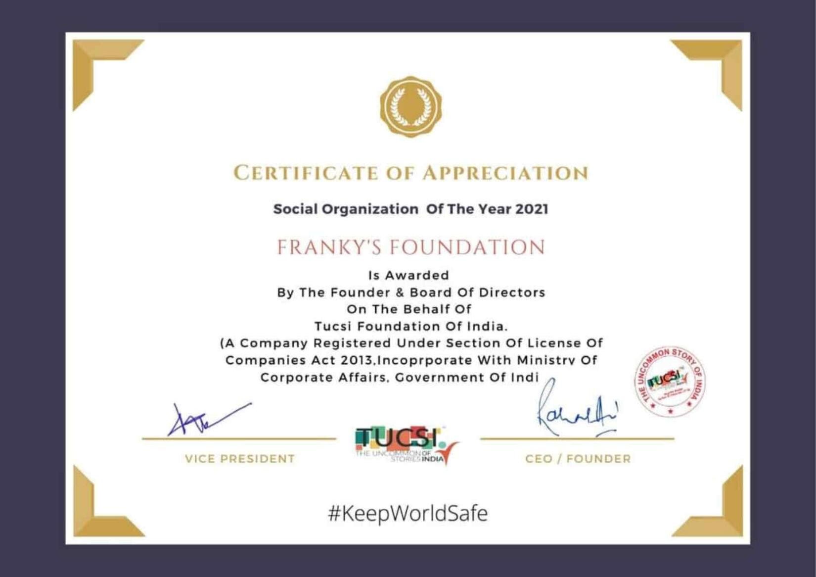 Social Organization of the Year 2021